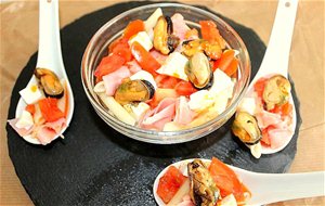 Pinchos Fáciles: Ensalada De Pasta Y Mejillones