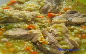 Arroz Caldoso Con Costillas