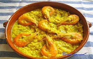 Arroz Caldoso Con Langostinos