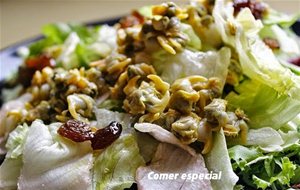 Ensalada Light Con Berberechos Y Aderezo De Hierbabuena