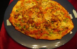 Pizza De Verduras Y Atún