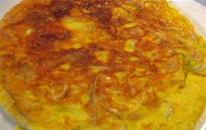 Tortilla De Gulas Y Champiñones