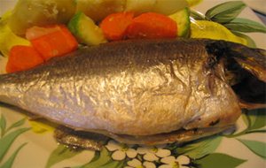 Doradas Al Horno Con Majado Y Verduras