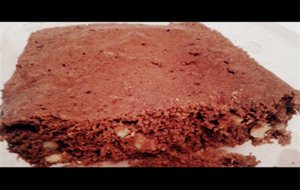 Brownie De Chocolate En Microondas, Rápido Y Fácil