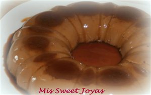 Flan De Chocolate Con Caramelo
