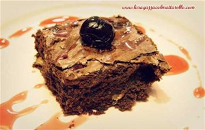 Brownie De Amarene Sciroppate O Cerezas En Almíbar