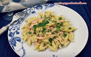 Pasta Con Salmón (penne Al Salmone)