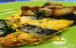 Pudin De Calabaza Y Berenjena&#8230;., Un Primero Tan Suave Como Un Postre.
