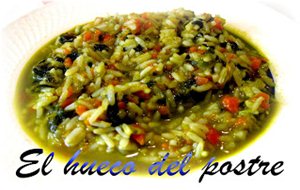 Arroz Caldoso Con Verdura
