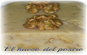 Turrón De Nata Y Nueces
