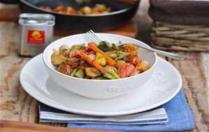 Wok De Verduras Al Pimentón Ahumado Premium La Chinata