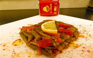 Haricot Verts With La Chinata Smoked Paprika /judías Verdes Con Pimentón Ahumado La Chinata