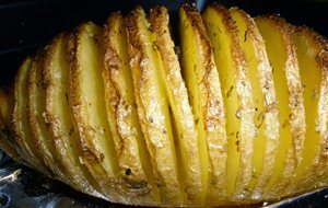 Patatas Hasselback
