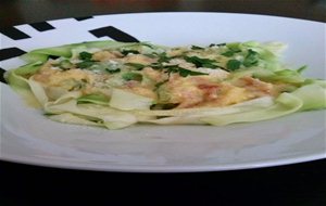 Calabacines A La Carbonara
