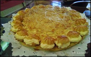 Tarta Saint Honoré Sin Azúcar
