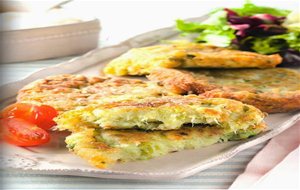 Fishcake De Bacalao Con Guisantes
