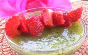 Postre De Kiwi Y Fresa
