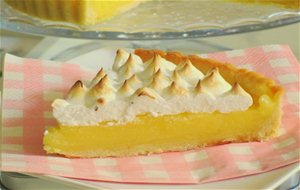 Tarta De Limón Y Merengue
