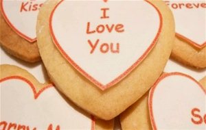 Galletas De Jengibre Para San Valentín
