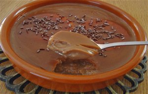 Natillas De Chocolate Con Almendras
