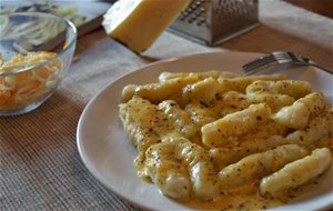 Ñoquis De Patata Con Salsa A La Gorgonzola
