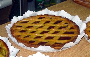 Pastaflora De Membrillo Con Nueces
