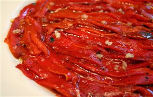 Pimientos Del Piquillo Con Ajos
