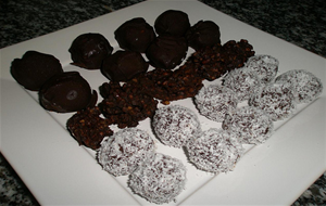 Trufas Con Corazón De Coco
