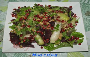 Ensalada Templada De Remolacha Y Puerros
