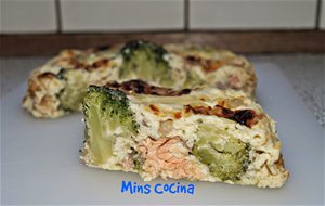 Quiche De Salmón Y Brócoli (sin Masa)
