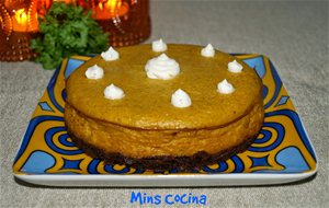 Tarta De Queso Y Calabaza Especiada
