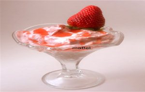 Mousse Facil De Fresas O De Mermelada
