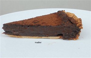 Crostata Nero - Tarta Negra De Chocolate Y Ciruelas Pasas
