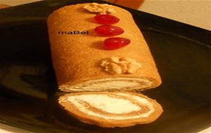 Brazo Gitano De Tiramisu -arrollado Dulce
