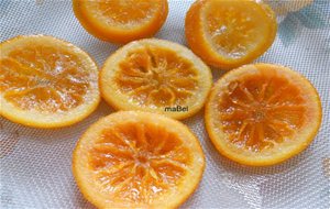 Naranjas Confitadas
