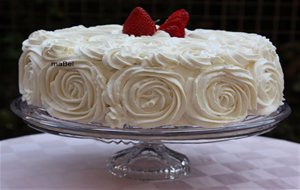 Decorar Una Tarta Con Rosas
