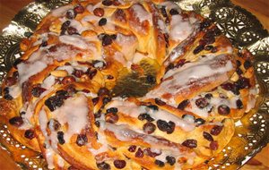 Rosca Alemana De Frutas
