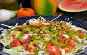 
ensalada De Sandía Y Col
