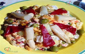 
ensaladilla De Boniato, Espárrago Y Patata
