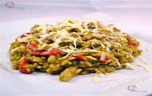 
risotto De Brócoli Y Piquillos
