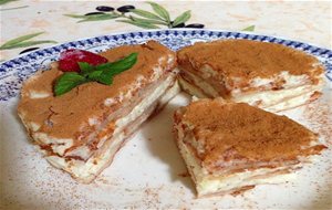 
tarta De Arroz Con Leche Y Paparajotes
