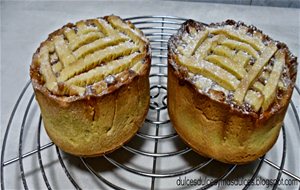 Mini Tartas De Vainilla Y Albaricoque
