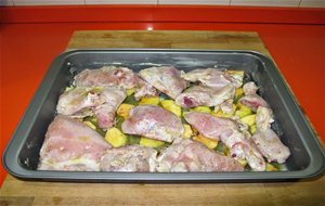 Pollo Al Horno Al Estilo Magrebi
