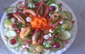 Ensalada De Otoño Con Vinagreta De Miel
