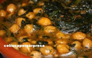 Espinacas Con Garbanzos