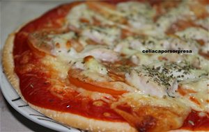 Pizza De Pollo Con Tomate Natural (horno)
