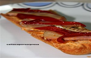 Tosta De Atún Pasteurizado Con Pimientos Del Piquillo (horno)