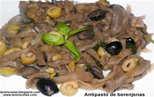 
antipasto De Berenjenas.
