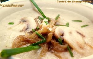 
crema De Champiñones.

