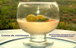 
crema De Chirimoyas.
